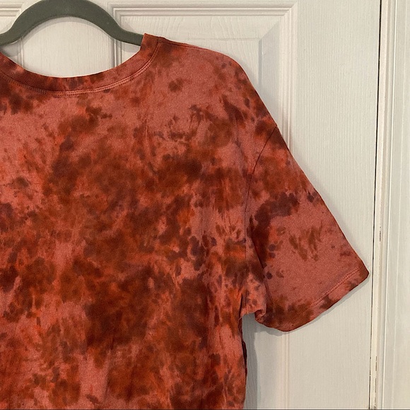 Tie-Dyed RVCA Oversized T-Shirt - Picture 14 of 14